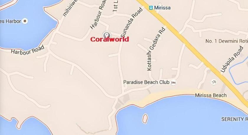 Coralworld Hotel Mirissa Exterior foto